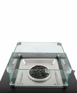 BAUHAUS MWH Feuerstelle Palermo 55 X 55 X 79 Cm, Aluminium, Anthrazit 13 BAUHAUS MWH Feuerstelle Palermo 55 X 55 X 79 Cm, Aluminium, Anthrazit -Outdoorchef -shop 12 1651
