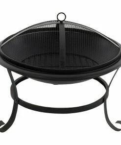 BAUHAUS RedFire Feuerschale Atlanta Durchmesser: 51 Cm, Stahl