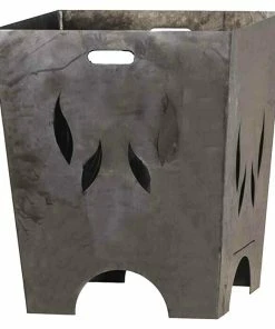 BAUHAUS Siena Garden Feuerkorb Flamia Anthrazit, L X B X H: 51 X 51 X 60 Cm