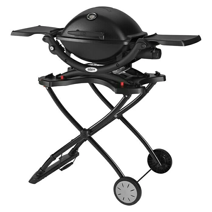 BAUHAUS Weber Gasgrill Q 1200 Mobil Anzahl Brenner: 1, Hauptgrillfläche: 43 X 32 Cm, Schwarz 4 BAUHAUS Weber Gasgrill Q 1200 Mobil Anzahl Brenner: 1, Hauptgrillfläche: 43 X 32 Cm, Schwarz – Bild 2