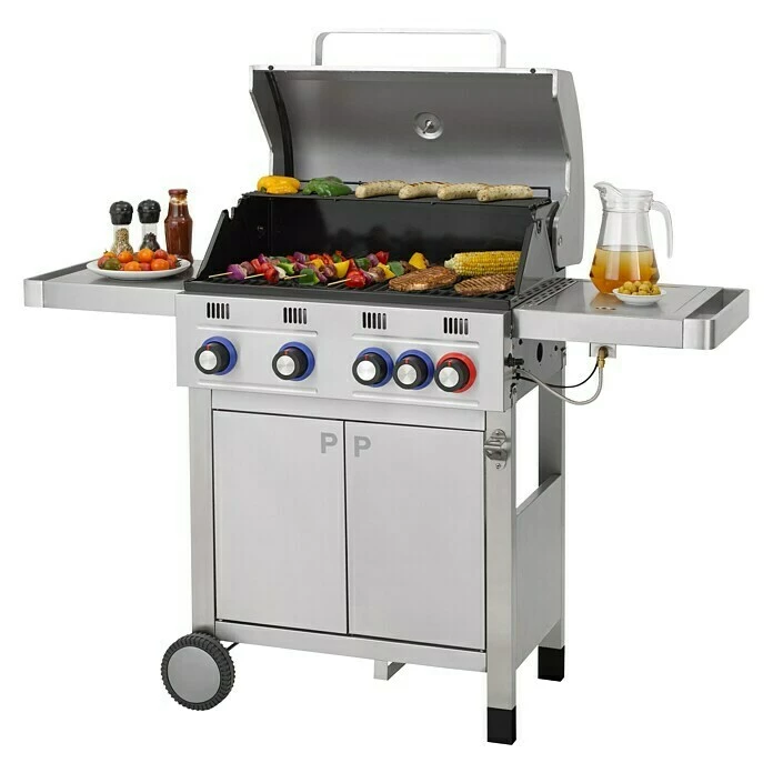 BAUHAUS Tepro Gasgrill Wellington Anzahl Brenner: 4, Hauptgrillfläche: 66 X 38 Cm, 14,2 KW 4 BAUHAUS Tepro Gasgrill Wellington Anzahl Brenner: 4, Hauptgrillfläche: 66 X 38 Cm, 14,2 KW – Bild 2