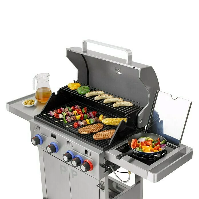 BAUHAUS Tepro Gasgrill Wellington Anzahl Brenner: 4, Hauptgrillfläche: 66 X 38 Cm, 14,2 KW 5 BAUHAUS Tepro Gasgrill Wellington Anzahl Brenner: 4, Hauptgrillfläche: 66 X 38 Cm, 14,2 KW – Bild 3