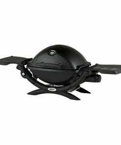 Alternative view of BAUHAUS Weber Gasgrill Q 1200 Anzahl Brenner: 1, Hauptgrillfläche: 43 X 32 Cm, Schwarz