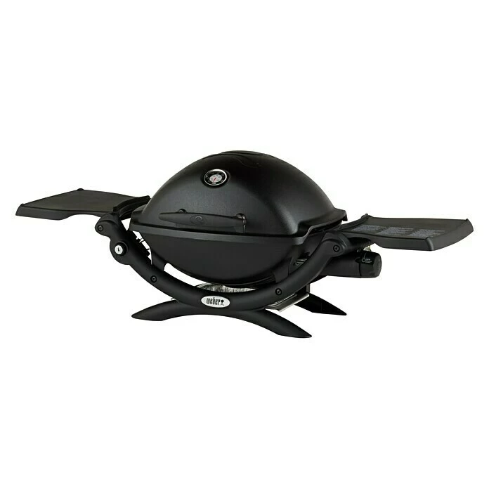 BAUHAUS Weber Gasgrill Q 1200 Anzahl Brenner: 1, Hauptgrillfläche: 43 X 32 Cm, Schwarz 4 BAUHAUS Weber Gasgrill Q 1200 Anzahl Brenner: 1, Hauptgrillfläche: 43 X 32 Cm, Schwarz – Bild 2