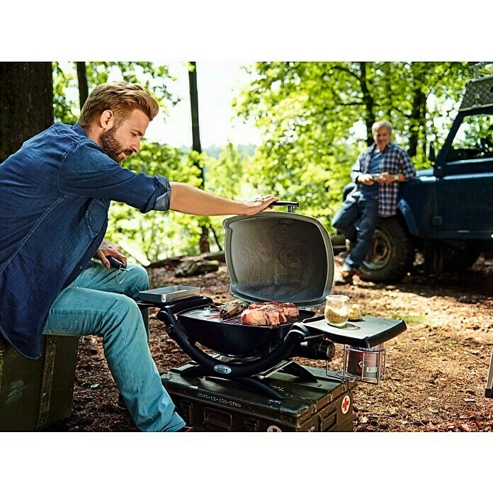 BAUHAUS Weber Gasgrill Q 1200 Anzahl Brenner: 1, Hauptgrillfläche: 43 X 32 Cm, Schwarz 7 BAUHAUS Weber Gasgrill Q 1200 Anzahl Brenner: 1, Hauptgrillfläche: 43 X 32 Cm, Schwarz – Bild 5