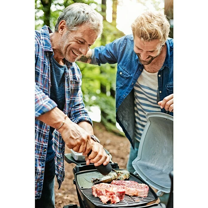 BAUHAUS Weber Gasgrill Q 1200 Anzahl Brenner: 1, Hauptgrillfläche: 43 X 32 Cm, Schwarz 8 BAUHAUS Weber Gasgrill Q 1200 Anzahl Brenner: 1, Hauptgrillfläche: 43 X 32 Cm, Schwarz – Bild 6