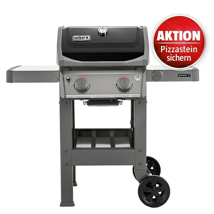BAUHAUS Weber Gasgrill Spirit II E 210 GBS Anzahl Brenner: 2, Hauptgrillfläche: 52 X 45 Cm, 7,7 KW 3 BAUHAUS Weber Gasgrill Spirit II E 210 GBS Anzahl Brenner: 2, Hauptgrillfläche: 52 X 45 Cm, 7,7 KW