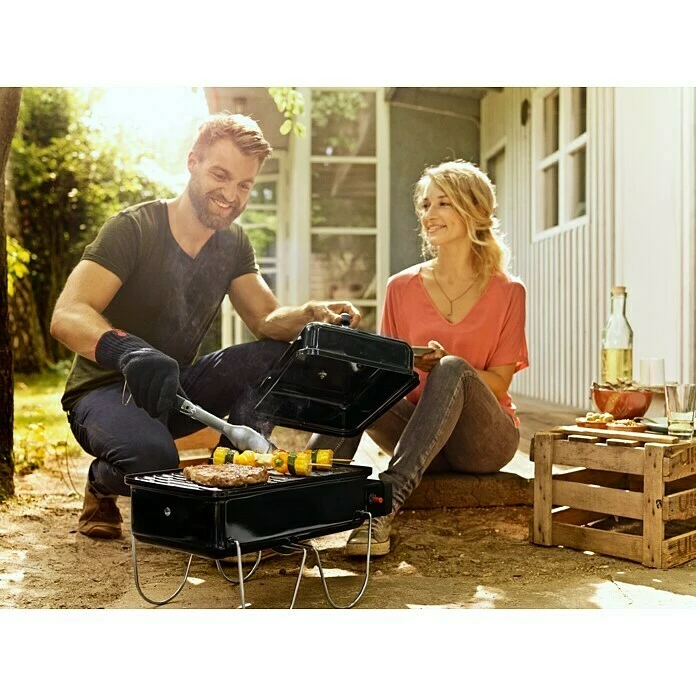 BAUHAUS Weber Go-Anywhere Gasgrill Anzahl Brenner: 1, Hauptgrillfläche: 42 X 26 Cm, 1,9 KW 8 BAUHAUS Weber Go-Anywhere Gasgrill Anzahl Brenner: 1, Hauptgrillfläche: 42 X 26 Cm, 1,9 KW – Bild 6