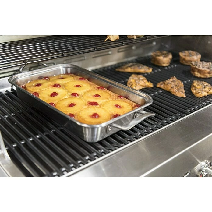 BAUHAUS Char-Broil Grillschale Grill+ Edelstahl, L X B X H: 42,5 X 23,6 X 8,6 Cm 4 BAUHAUS Char-Broil Grillschale Grill+ Edelstahl, L X B X H: 42,5 X 23,6 X 8,6 Cm – Bild 2