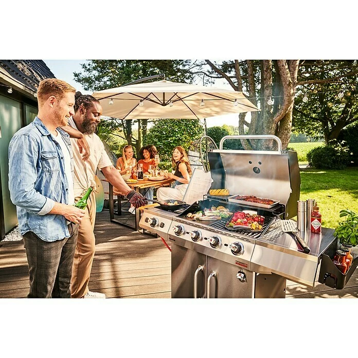 BAUHAUS Char-Broil Gasgrill Performance Pro S4 Anzahl Brenner: 4, Hauptgrillfläche: 63 X 43,8 Cm, 8,68 KW 8 BAUHAUS Char-Broil Gasgrill Performance Pro S4 Anzahl Brenner: 4, Hauptgrillfläche: 63 X 43,8 Cm, 8,68 KW – Bild 6