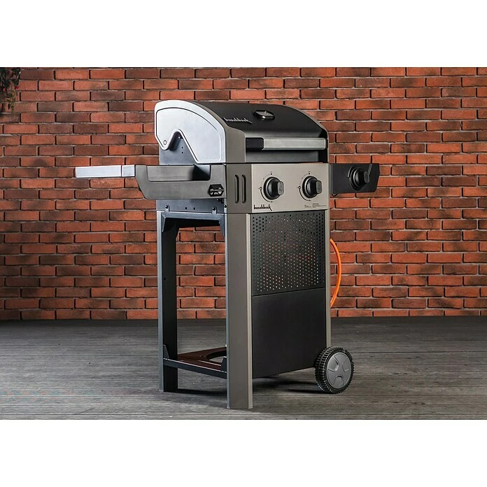 BAUHAUS Buschbeck Gasgrill Grenada 2 Anzahl Brenner: 2, Hauptgrillfläche: 48 X 42 Cm, 8,2 KW 4 BAUHAUS Buschbeck Gasgrill Grenada 2 Anzahl Brenner: 2, Hauptgrillfläche: 48 X 42 Cm, 8,2 KW – Bild 2