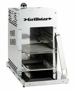 BAUHAUS Grillstar Gasgrill Power Burner Anzahl Brenner: 1, Hauptgrillfläche: 25 X 17,5 Cm