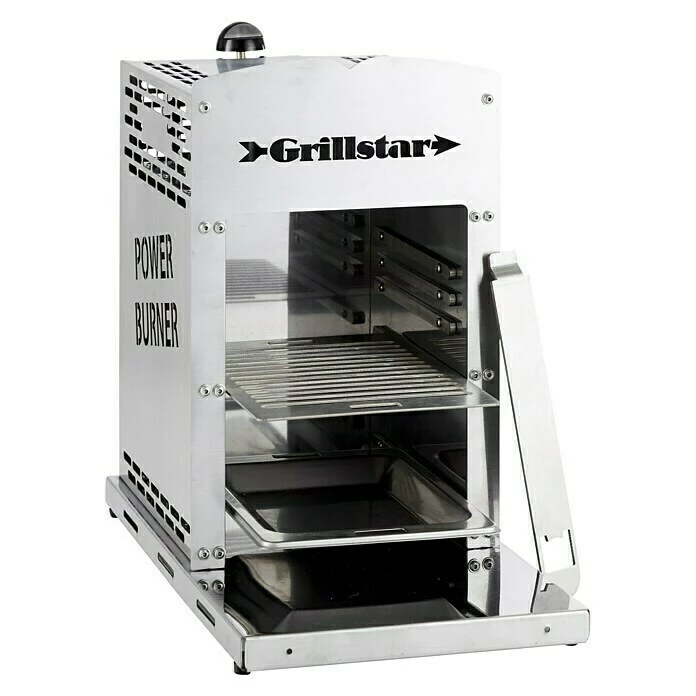 BAUHAUS Grillstar Gasgrill Power Burner Anzahl Brenner: 1, Hauptgrillfläche: 25 X 17,5 Cm 3 BAUHAUS Grillstar Gasgrill Power Burner Anzahl Brenner: 1, Hauptgrillfläche: 25 X 17,5 Cm