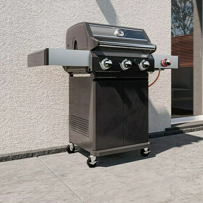 BAUHAUS Grillstar Gasgrill Powerburner 350-1 Anzahl Brenner: 3, Hauptgrillfläche: 57 X 41 Cm, 8,79 KW 5 BAUHAUS Grillstar Gasgrill Powerburner 350-1 Anzahl Brenner: 3, Hauptgrillfläche: 57 X 41 Cm, 8,79 KW – Bild 3