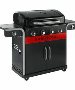 BAUHAUS Char-Broil Hybrid-Grill Gas2Coal 2.0 440 Befeuerungsart: Gas & Holzkohle, Anzahl Brenner: 4, Hauptgrillfläche: 85,3 X 44,1 Cm, 15,2 KW