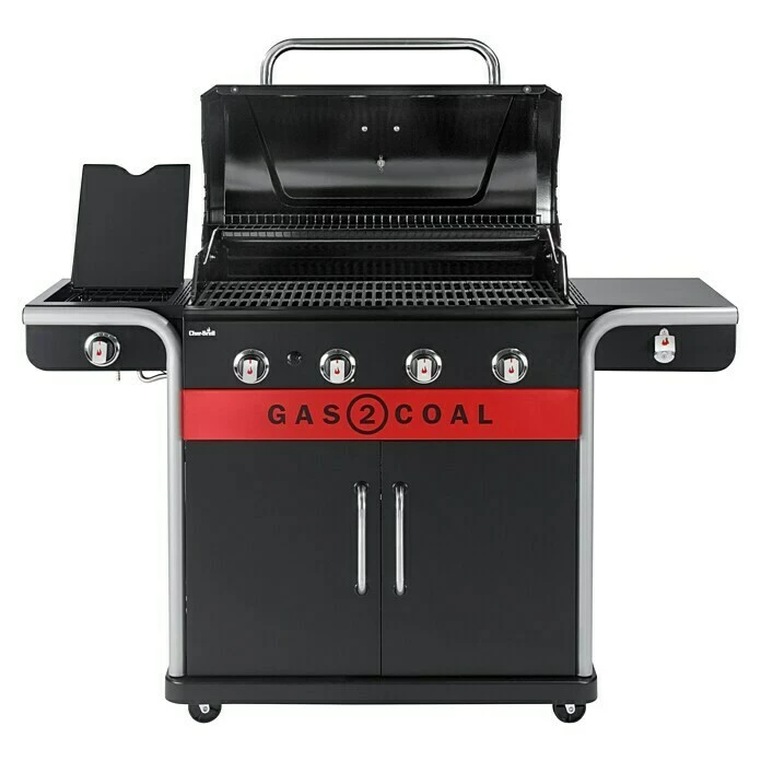 BAUHAUS Char-Broil Hybrid-Grill Gas2Coal 2.0 440 Befeuerungsart: Gas & Holzkohle, Anzahl Brenner: 4, Hauptgrillfläche: 85,3 X 44,1 Cm, 15,2 KW 4 BAUHAUS Char-Broil Hybrid-Grill Gas2Coal 2.0 440 Befeuerungsart: Gas & Holzkohle, Anzahl Brenner: 4, Hauptgrillfläche: 85,3 X 44,1 Cm, 15,2 KW – Bild 2