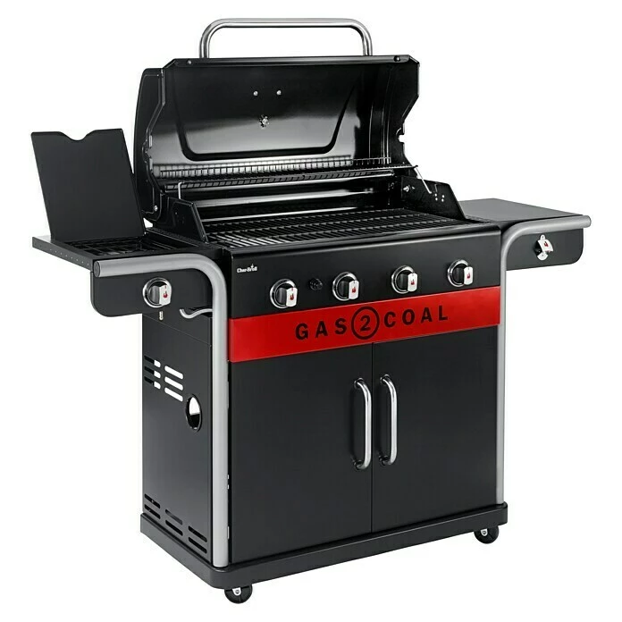 BAUHAUS Char-Broil Hybrid-Grill Gas2Coal 2.0 440 Befeuerungsart: Gas & Holzkohle, Anzahl Brenner: 4, Hauptgrillfläche: 85,3 X 44,1 Cm, 15,2 KW 5 BAUHAUS Char-Broil Hybrid-Grill Gas2Coal 2.0 440 Befeuerungsart: Gas & Holzkohle, Anzahl Brenner: 4, Hauptgrillfläche: 85,3 X 44,1 Cm, 15,2 KW – Bild 3