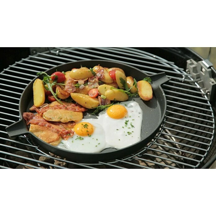 BAUHAUS Tepro Grillpfanne Durchmesser: 31,7 Cm, Gusseisen 3 BAUHAUS Tepro Grillpfanne Durchmesser: 31,7 Cm, Gusseisen
