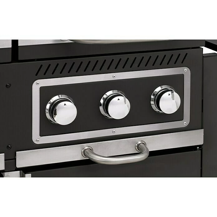 BAUHAUS Tepro Hybrid-Grill Toronto Kombi Befeuerungsart: Gas & Holzkohle, Anzahl Brenner: 3, Hauptgrillfläche: 41,3 X 41,3 Cm & 38,5 X 41,3cm, 8,7 KW 7 BAUHAUS Tepro Hybrid-Grill Toronto Kombi Befeuerungsart: Gas & Holzkohle, Anzahl Brenner: 3, Hauptgrillfläche: 41,3 X 41,3 Cm & 38,5 X 41,3cm, 8,7 KW – Bild 5