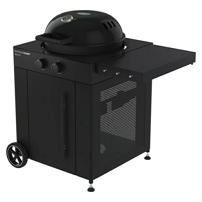 BAUHAUS Outdoorchef Gasgrill Arosa 570 G Limited Edition Schwarz, Anzahl Brenner: 2, Hauptgrillfläche: Ø 54 Cm, 9,5 KW 3 BAUHAUS Outdoorchef Gasgrill Arosa 570 G Limited Edition Schwarz, Anzahl Brenner: 2, Hauptgrillfläche: Ø 54 Cm, 9,5 KW