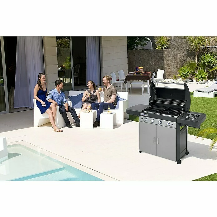 BAUHAUS Campingaz Gasgrill 4 Series LS Anzahl Brenner: 4, Hauptgrillfläche: 78 X 45 Cm, 12,8 KW 5 BAUHAUS Campingaz Gasgrill 4 Series LS Anzahl Brenner: 4, Hauptgrillfläche: 78 X 45 Cm, 12,8 KW – Bild 3