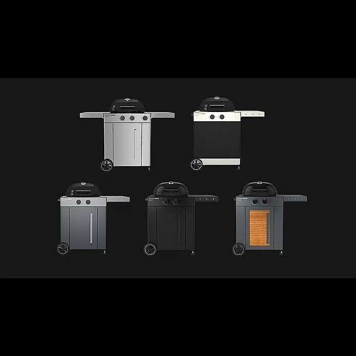 BAUHAUS Outdoorchef Gasgrill Arosa 570 G Bamboo Braun/Schwarz, Anzahl Brenner: 2, Hauptgrillfläche: Ø 54 Cm, 9,5 KW 6 BAUHAUS Outdoorchef Gasgrill Arosa 570 G Bamboo Braun/Schwarz, Anzahl Brenner: 2, Hauptgrillfläche: Ø 54 Cm, 9,5 KW – Bild 4