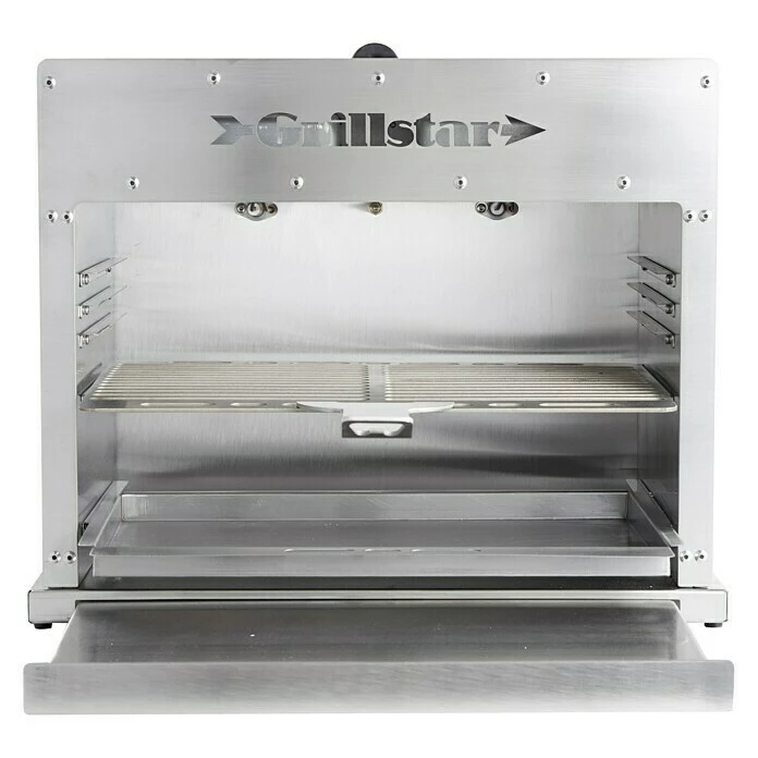 BAUHAUS Grillstar Gasgrill Double Burner Anzahl Brenner: 2, Hauptgrillfläche: 39 X 25 Cm, 8 KW 3 BAUHAUS Grillstar Gasgrill Double Burner Anzahl Brenner: 2, Hauptgrillfläche: 39 X 25 Cm, 8 KW