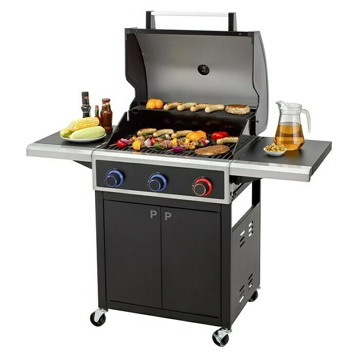 BAUHAUS Tepro Gasgrill Keansburg Anzahl Brenner: 3, Hauptgrillfläche: 61 X 43 Cm, 10,6 KW 5 BAUHAUS Tepro Gasgrill Keansburg Anzahl Brenner: 3, Hauptgrillfläche: 61 X 43 Cm, 10,6 KW – Bild 3