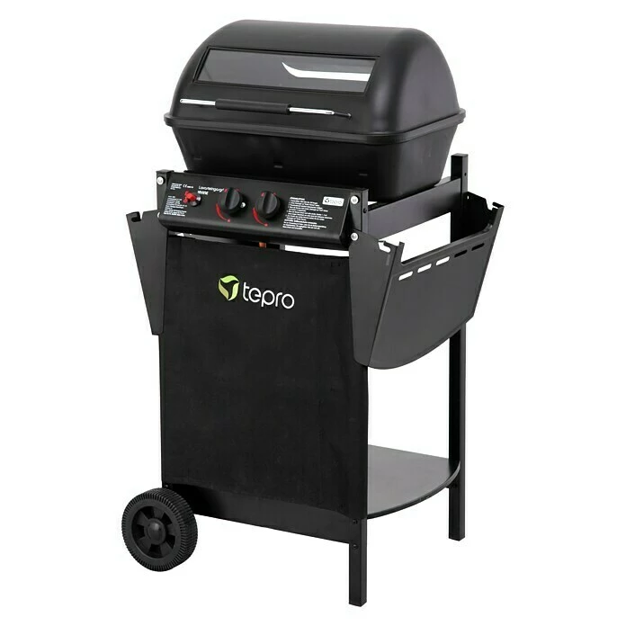BAUHAUS Tepro Gasgrill Irvine Anzahl Brenner: 2, Hauptgrillfläche: 50 X 31 Cm, 2.000 W 3 BAUHAUS Tepro Gasgrill Irvine Anzahl Brenner: 2, Hauptgrillfläche: 50 X 31 Cm, 2.000 W