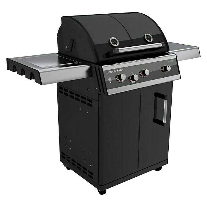 BAUHAUS Outdoorchef Gasgrill DUALCHEF 325 G Anzahl Brenner: 3, Hauptgrillfläche: 60 X 44 Cm, 12 KW 3 BAUHAUS Outdoorchef Gasgrill DUALCHEF 325 G Anzahl Brenner: 3, Hauptgrillfläche: 60 X 44 Cm, 12 KW