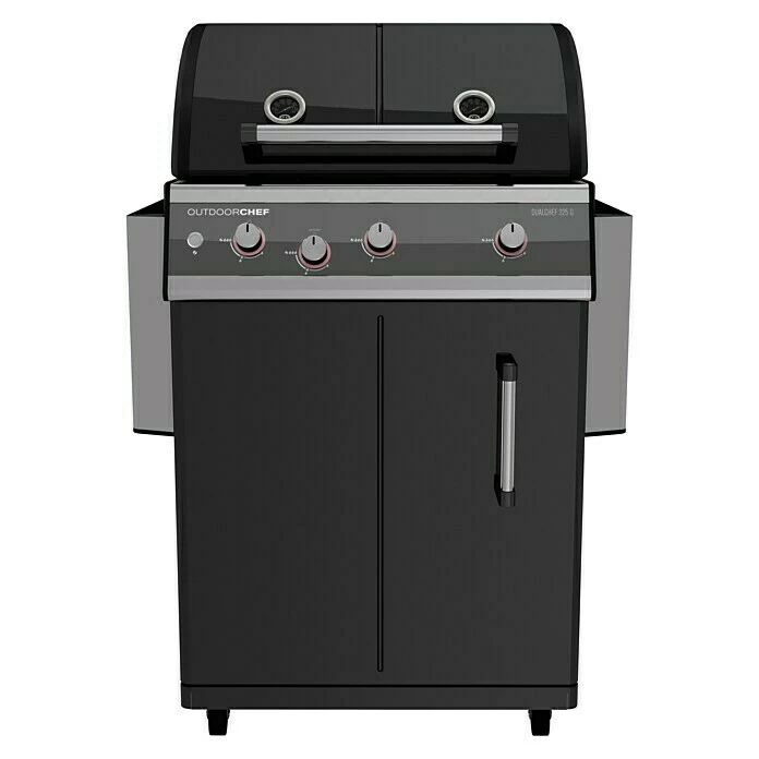 BAUHAUS Outdoorchef Gasgrill DUALCHEF 325 G Anzahl Brenner: 3, Hauptgrillfläche: 60 X 44 Cm, 12 KW 5 BAUHAUS Outdoorchef Gasgrill DUALCHEF 325 G Anzahl Brenner: 3, Hauptgrillfläche: 60 X 44 Cm, 12 KW – Bild 3