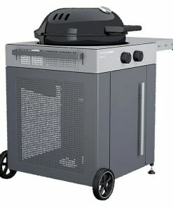 Alternative view of BAUHAUS Outdoorchef Gasgrill Arosa 570 G Grey Steel Grau, Anzahl Brenner: 2, Hauptgrillfläche: Ø 54 Cm, 9,5 KW