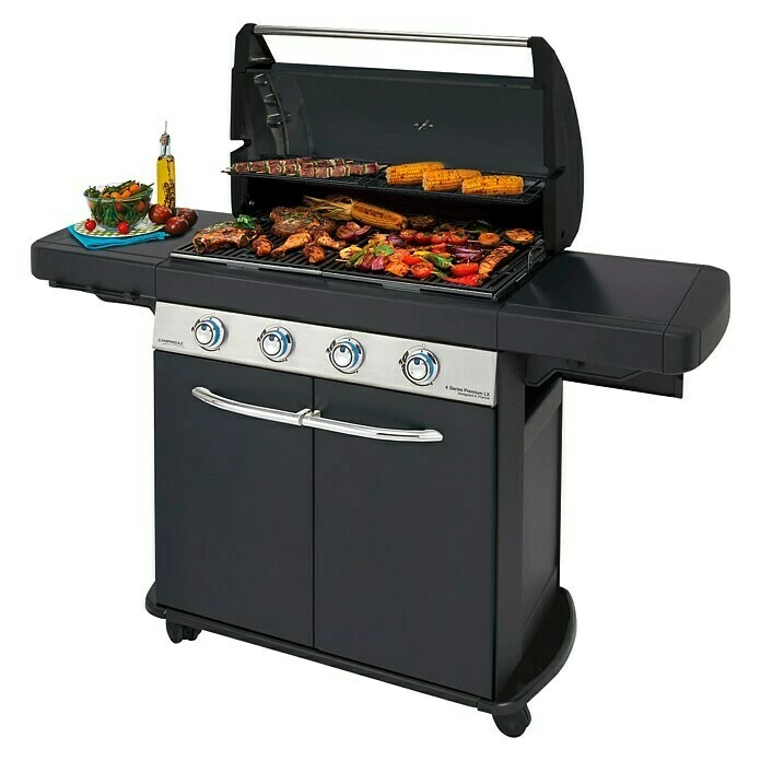 BAUHAUS Campingaz Gasgrill 4 Series Premium LX Anzahl Brenner: 4, Hauptgrillfläche: 78 X 45 Cm, 12,8 KW 5 BAUHAUS Campingaz Gasgrill 4 Series Premium LX Anzahl Brenner: 4, Hauptgrillfläche: 78 X 45 Cm, 12,8 KW – Bild 3
