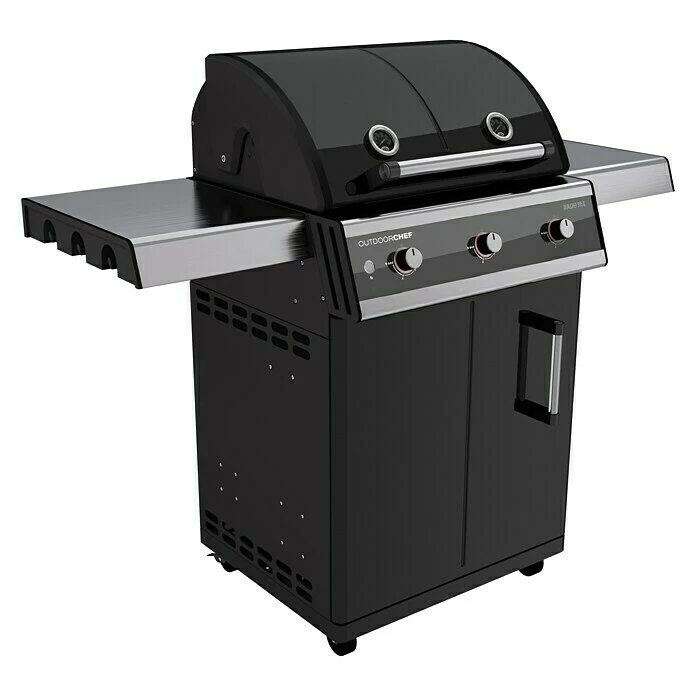 BAUHAUS Outdoorchef Gasgrill Dualchef 315 G Anzahl Brenner: 3, Hauptgrillfläche: 60 X 44 Cm, 12 KW 3 BAUHAUS Outdoorchef Gasgrill Dualchef 315 G Anzahl Brenner: 3, Hauptgrillfläche: 60 X 44 Cm, 12 KW