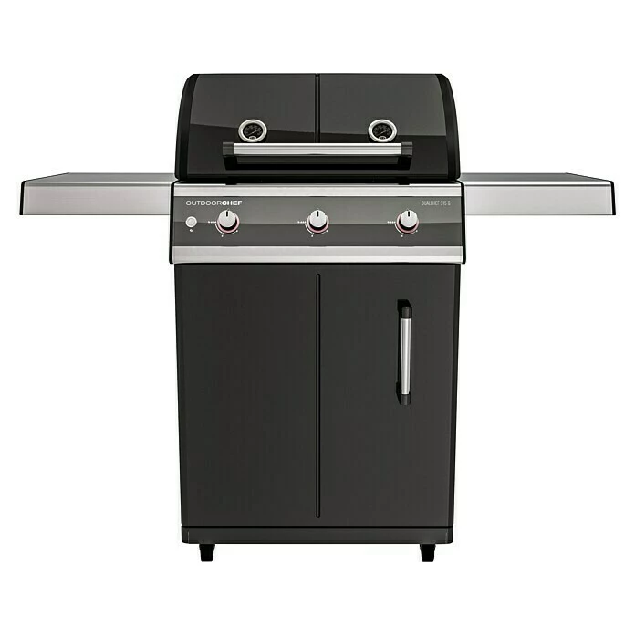 BAUHAUS Outdoorchef Gasgrill Dualchef 315 G Anzahl Brenner: 3, Hauptgrillfläche: 60 X 44 Cm, 12 KW 4 BAUHAUS Outdoorchef Gasgrill Dualchef 315 G Anzahl Brenner: 3, Hauptgrillfläche: 60 X 44 Cm, 12 KW – Bild 2