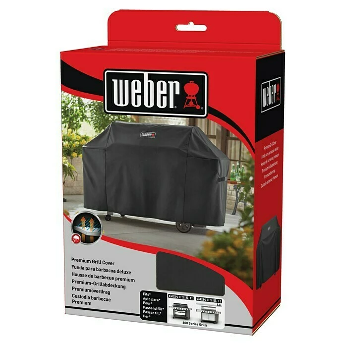 BAUHAUS Weber Grill-Schutzhülle Premium Passend Für: Weber Genesis II 600-Serie 4 BAUHAUS Weber Grill-Schutzhülle Premium Passend Für: Weber Genesis II 600-Serie – Bild 2