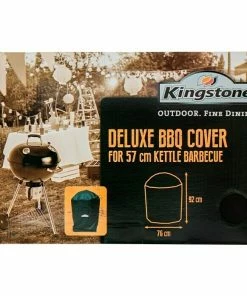 Alternative view of BAUHAUS Kingstone Grill-Schutzhülle Schwarz, Passend Für: Kugelgrill 57 Cm
