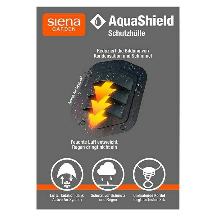 BAUHAUS Siena Garden Grill-Schutzhülle AquaShield Passend Für: Rundgrills Mit Ø 57 Cm 5 BAUHAUS Siena Garden Grill-Schutzhülle AquaShield Passend Für: Rundgrills Mit Ø 57 Cm – Bild 3