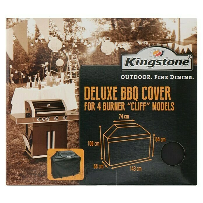 BAUHAUS Kingstone Grill-Schutzhülle Cliff 450 Passend Für: Kingstone Gasgrill Cliff 450/450-I 3 BAUHAUS Kingstone Grill-Schutzhülle Cliff 450 Passend Für: Kingstone Gasgrill Cliff 450/450-I – Bild 2
