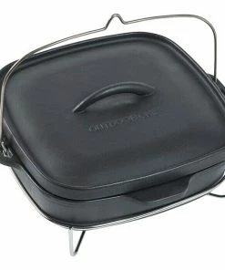 Alternative view of BAUHAUS Outdoorchef Dutch Oven Porzellanemailliertes Gusseisen, Fassungsvermögen: 4 L
