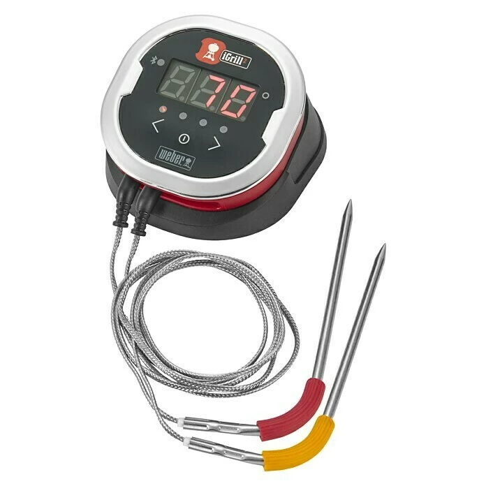 BAUHAUS Weber Grill-Thermometer IGrill 2 Bluetooth, 2 Messfühler 4 BAUHAUS Weber Grill-Thermometer IGrill 2 Bluetooth, 2 Messfühler – Bild 2
