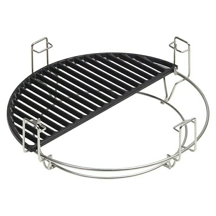 BAUHAUS Kamado Joe Grillrost Gusseisen Halbrund Gusseisen, Passend Für: Kamado Joe Holzkohlegrill Classic 4 BAUHAUS Kamado Joe Grillrost Gusseisen Halbrund Gusseisen, Passend Für: Kamado Joe Holzkohlegrill Classic – Bild 2