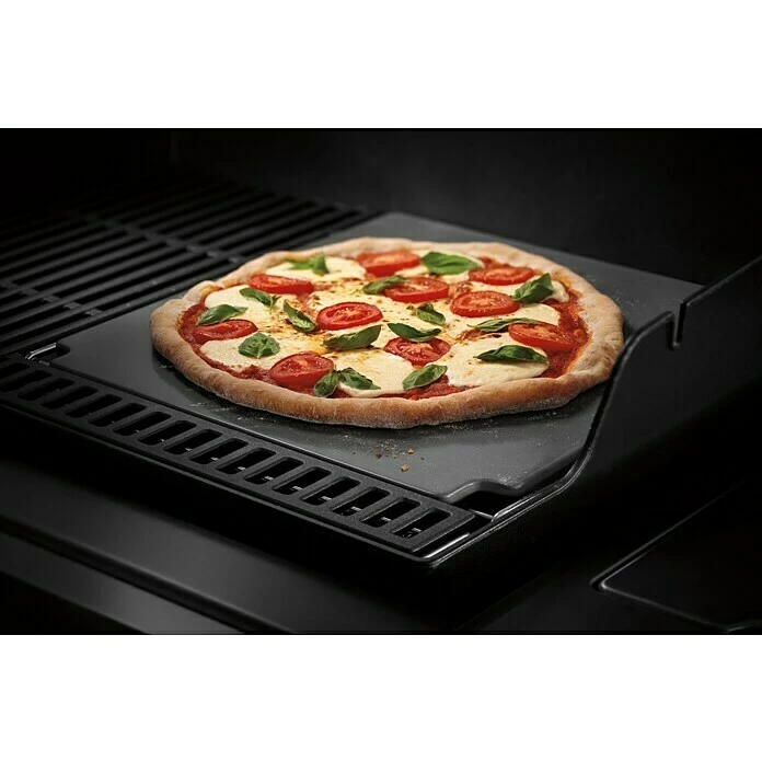 BAUHAUS Weber Crafted Pizzastein Glasiert L X B X H: 41,4 X 40,6 X 1,3 Cm, Cordierit 4 BAUHAUS Weber Crafted Pizzastein Glasiert L X B X H: 41,4 X 40,6 X 1,3 Cm, Cordierit – Bild 2