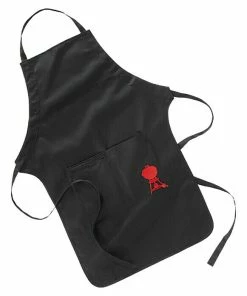 BAUHAUS Weber Grillschürze One Size, Baumwolle, Schwarz