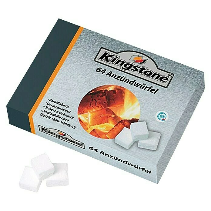 BAUHAUS Kingstone Anzündmittel 64 Stk. 3 BAUHAUS Kingstone Anzündmittel 64 Stk.