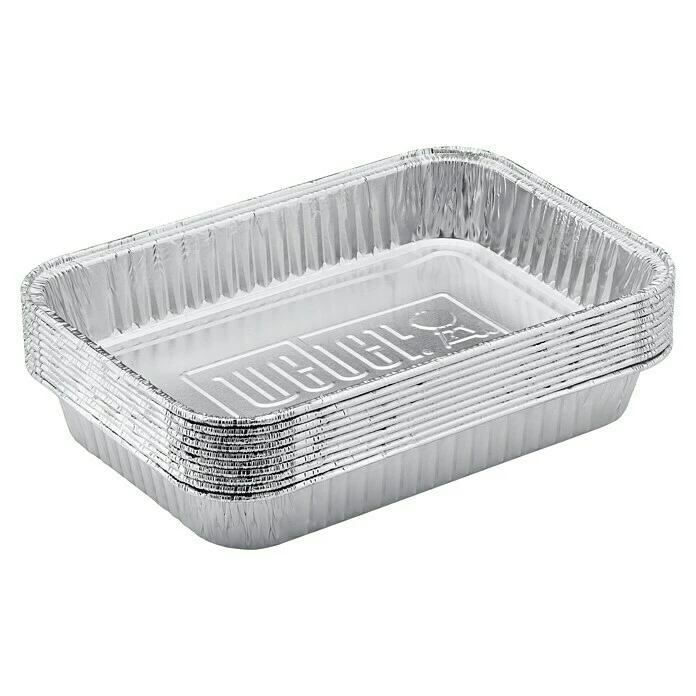 BAUHAUS Weber Alu-Tropfschale Klein, 10 Stk. 4 BAUHAUS Weber Alu-Tropfschale Klein, 10 Stk. – Bild 2