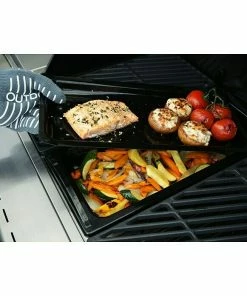 BAUHAUS Outdoorchef Grillrost-Set DGS Stahl, Porzellanemailliert, 2 -tlg. -Outdoorchef -shop 12 418
