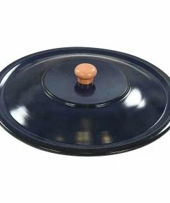 BAUHAUS Siena Garden Deckel Für Gulaschtopf Passend Für: Siena Garden Gulaschtopf 14l, Emaille, Schwarz