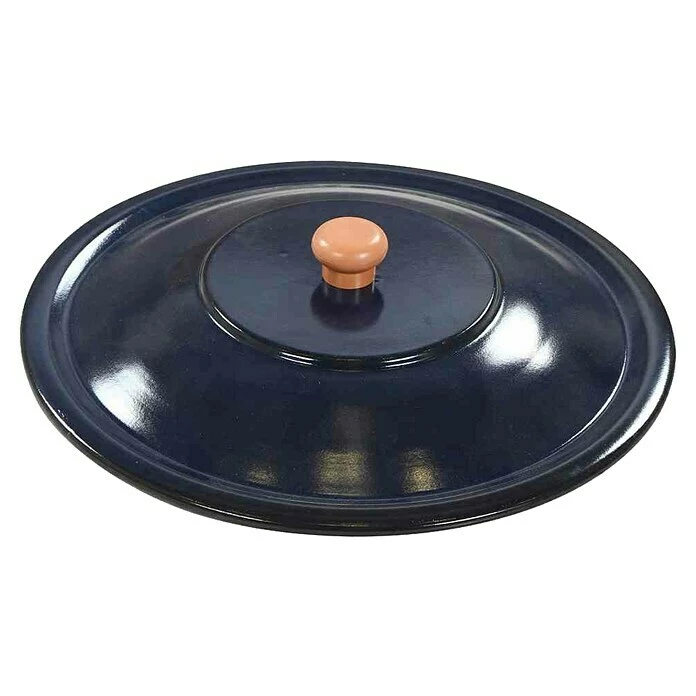 BAUHAUS Siena Garden Deckel Für Gulaschtopf Passend Für: Siena Garden Gulaschtopf 14l, Emaille, Schwarz 3 BAUHAUS Siena Garden Deckel Für Gulaschtopf Passend Für: Siena Garden Gulaschtopf 14l, Emaille, Schwarz