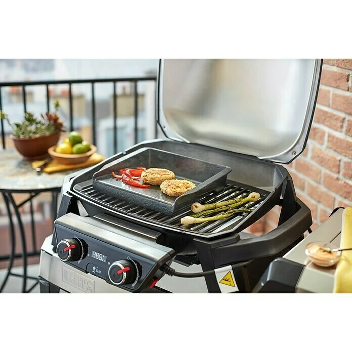 BAUHAUS Weber Grillplatte Passend Für: Weber Grill Pulse 1000, Gusseisen 4 BAUHAUS Weber Grillplatte Passend Für: Weber Grill Pulse 1000, Gusseisen – Bild 2